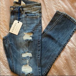 EUNINA | MAXWELL Distressed Skinny Jeans